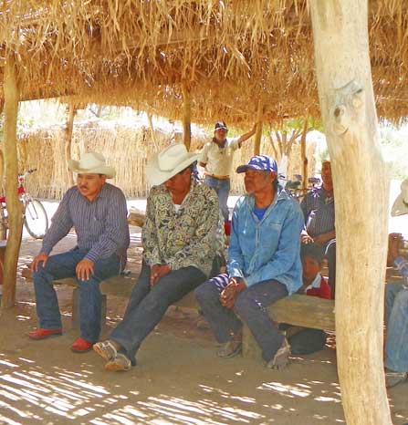 Yaqui tribe members