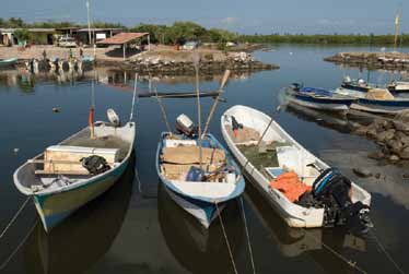 Barcos en la U